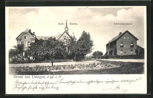 AK Usingen i. T., Schwesternhaus, Kath. Kirche