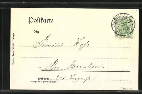 AK Usingen i. T., Katholische und Evangelische Kirche