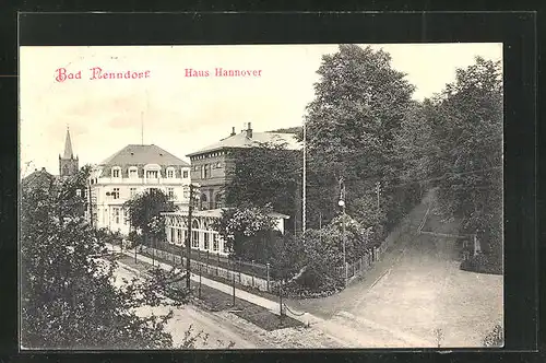 AK Bad Nenndorf, Hotel Haus Hannover