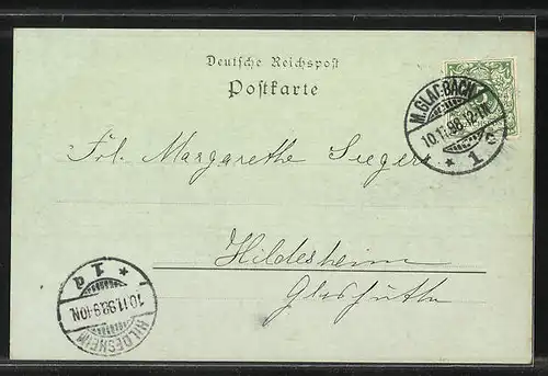 Mondschein-AK Mönchen-Gladbach, Marktpartie