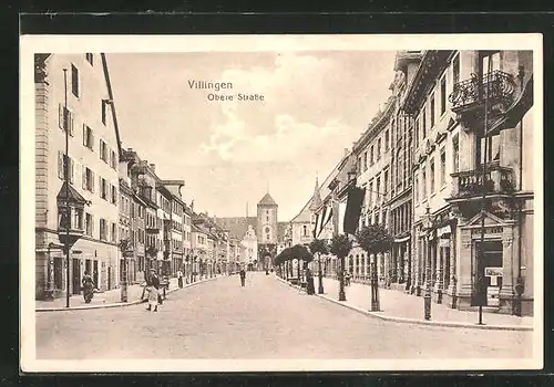 AK Villingen, Obere Strasse