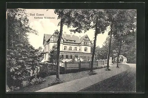 AK Bad Essen, Kur- und Gasthaus Waldhotel