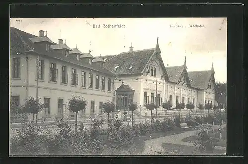 AK Bad Rothenfelde, Kurhaus und Badehotel
