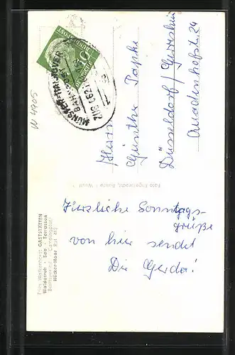 AK Hücker-Moor, Gasthaus Waldesruh, Inh. Erich Walkenhorst