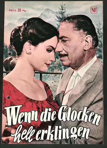 Filmprogramm NF, Wenn die Glocken hell erklingen, Willy Birgel, Teddy Reno, Annie Rosar, Regie Eduard von Borsody