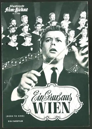 Filmprogramm IFB Nr. 7085, Ein Gruss aus Wien, Peter Weck, Hans Holt, Bruni Löbel, Regie Steve Previn