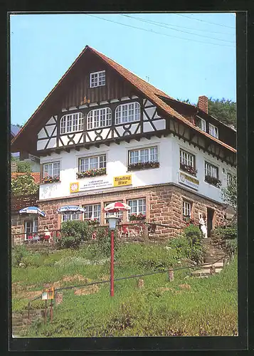 AK Sasbachwalden / Schwarzwald, Gasthof-Pension Brigittenschloss