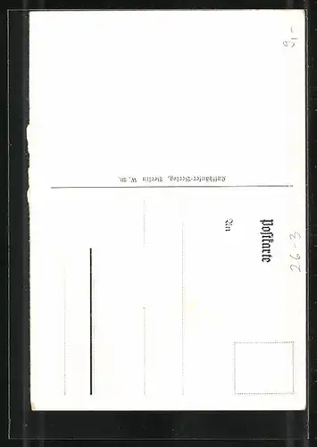 Künstler-AK Döbrich-Steglitz: Manöver des Kür. Rgt. 6