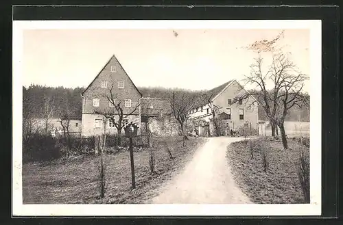 AK Herrndorf am Grillenburger Forst, Landheim der Dresdner Dreikönigsschule