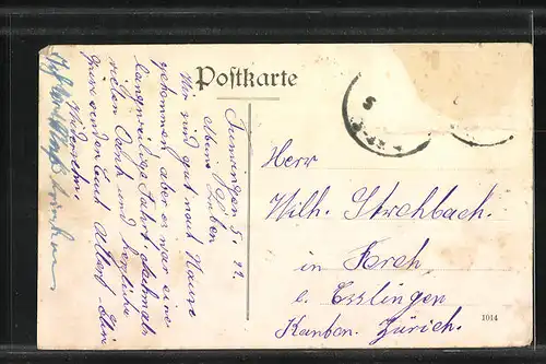 AK Tumringen, Totalansicht, Röttler Schloss