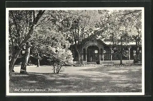 AK Bad Soden am Taunus, Gasthaus Trinkhalle