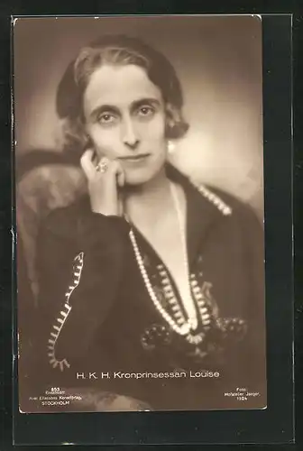 AK H. K. H. Kronprinzessin Louise von Schweden