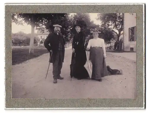 Fotografie Fotograf unbekannt, Rinderschinken, Ansicht Rinderschinken, Spaziergang bei Mariahilf am Zollhaus / Grenze