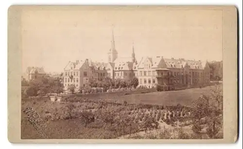 Fotografie Fotograf unbekannt, Ansicht Darmstadt, Blick auf den Elisabethenstift