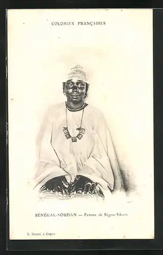 AK Sénégal-Soudan, Femme de Ségou-Sikoro, Afrikanerin