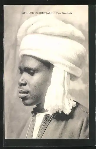 AK Type Sénégalais, Afrikaner mit Turban