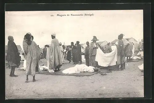 AK Sénégal, Magasin de Nouveautés, afrikanische Händler