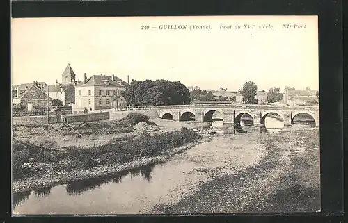AK Guillon, Pont du XVI siècle