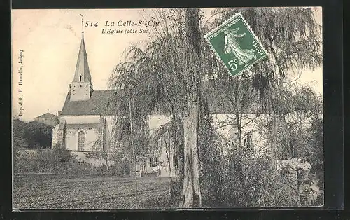 AK La Celle-St-Cyr, L`Église