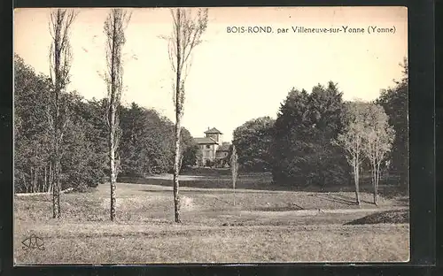 AK Villeneuve-sur-Yonne, Bois-Rond