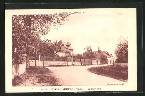 AK Bussy-le-Repos, Grande-Rue