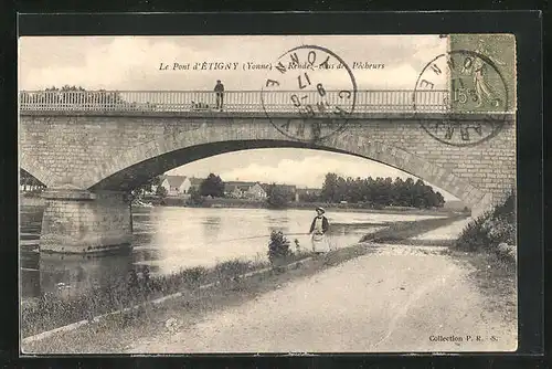 AK Étigny, Le Pont