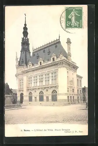 AK Sens, L`Hôtel de Ville, Place Drapes