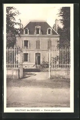 AK Bordes, Chateau des Bordes, Entrée principale