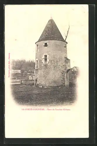 AK La Ferté-Loupière, Tour de l`ancien Château