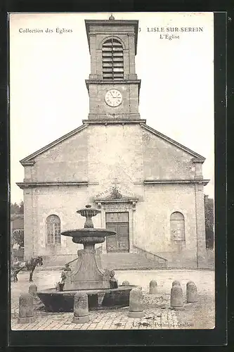 AK L`Isle-sur-Serein, L`Église