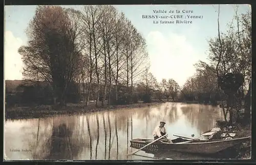 AK Bessy-sur-Cure, Vallée de la Cure, La fausse Rivière