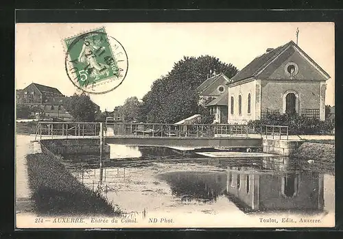 AK Auxerre, Entrée de Canal