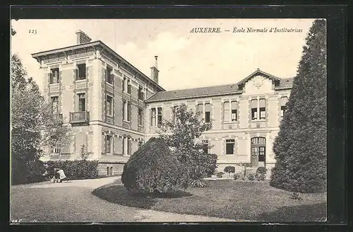 AK Auxerre, École Normale d'Institutrices