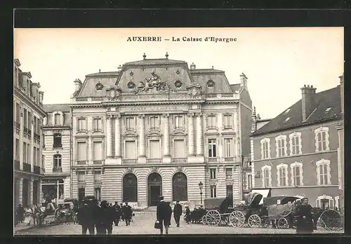 AK Auxerre, La Caisse d'Epargne