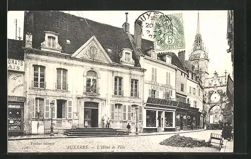 AK Auxerre, L'Hôtel de Ville