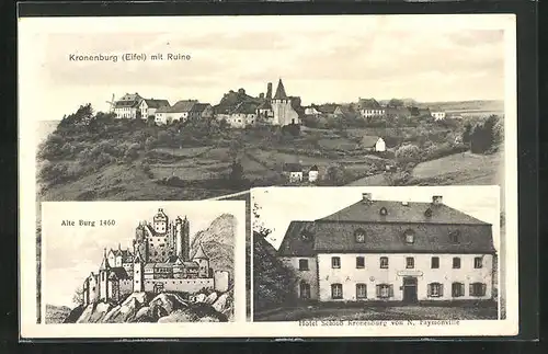AK Kronenburg /Eifel, Hotel Schloss Kronenburg von N. Faymonville