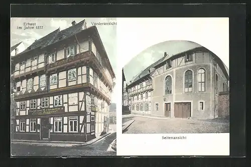 AK Goslar a. H., Hotel zum Kronprinz