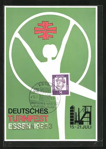 AK Essen, Deutsches Turnfest 1963