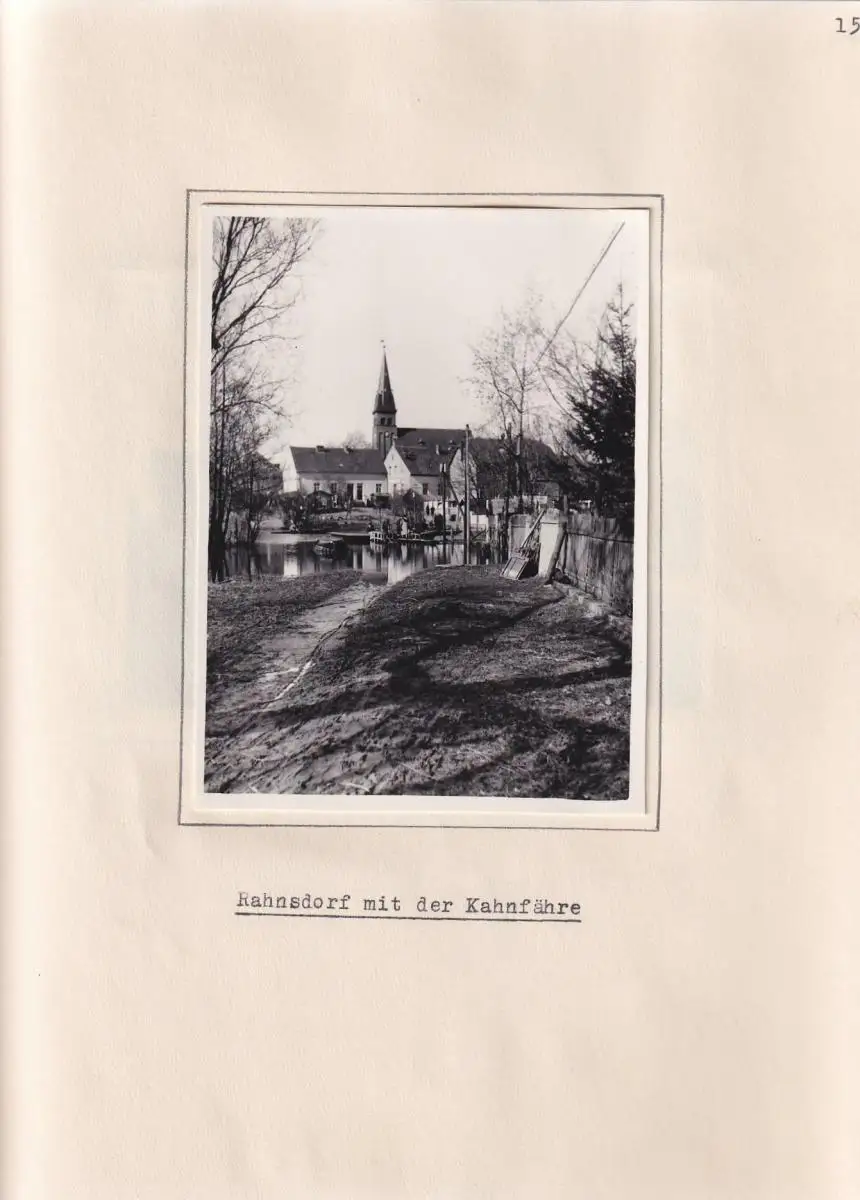 Fotoalbum 34 Fotografien, Mariendorf, Rahnsdorf, Gosen, Ansicht Müggelheim, Müggelturm, Rübezahl Bismarckwarte 4