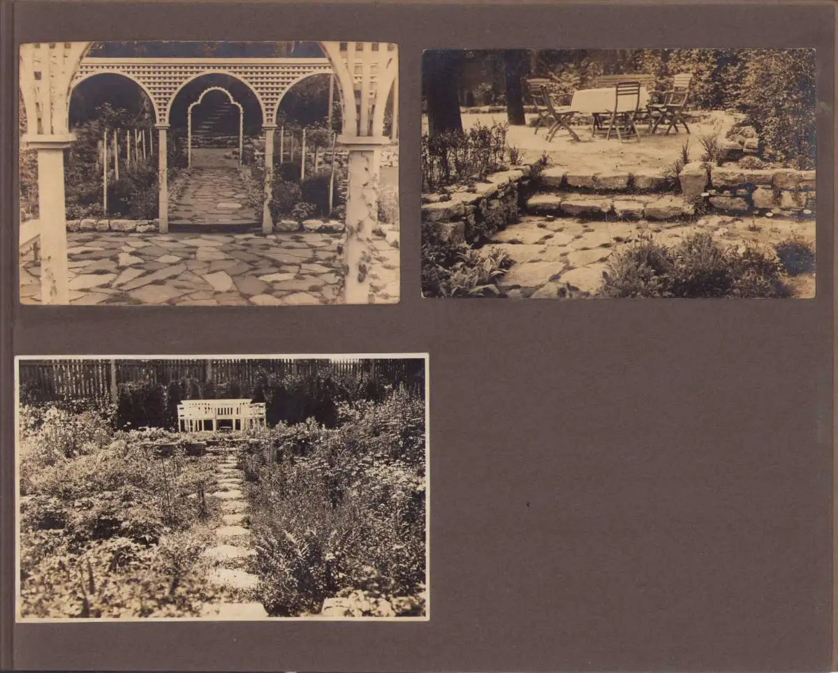 Fotoalbum 48 Fotografien, Ansicht Leipzig-Schleussig, Otto Neumann Landschaftsgärtnerei, Der Wohnliche Garten 10