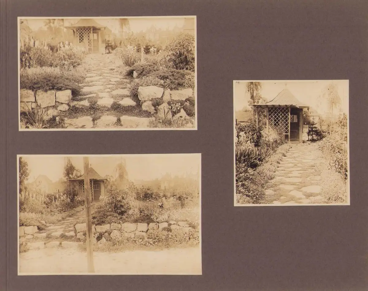 Fotoalbum 48 Fotografien, Ansicht Leipzig-Schleussig, Otto Neumann Landschaftsgärtnerei, Der Wohnliche Garten 15