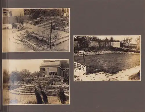 Fotoalbum 48 Fotografien, Ansicht Leipzig-Schleussig, Otto Neumann Landschaftsgärtnerei, Der Wohnliche Garten