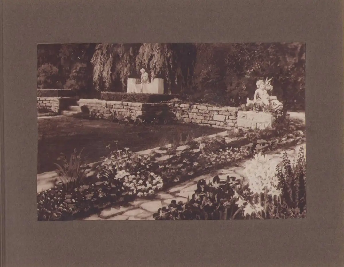 Fotoalbum 48 Fotografien, Ansicht Leipzig-Schleussig, Otto Neumann Landschaftsgärtnerei, Der Wohnliche Garten 8