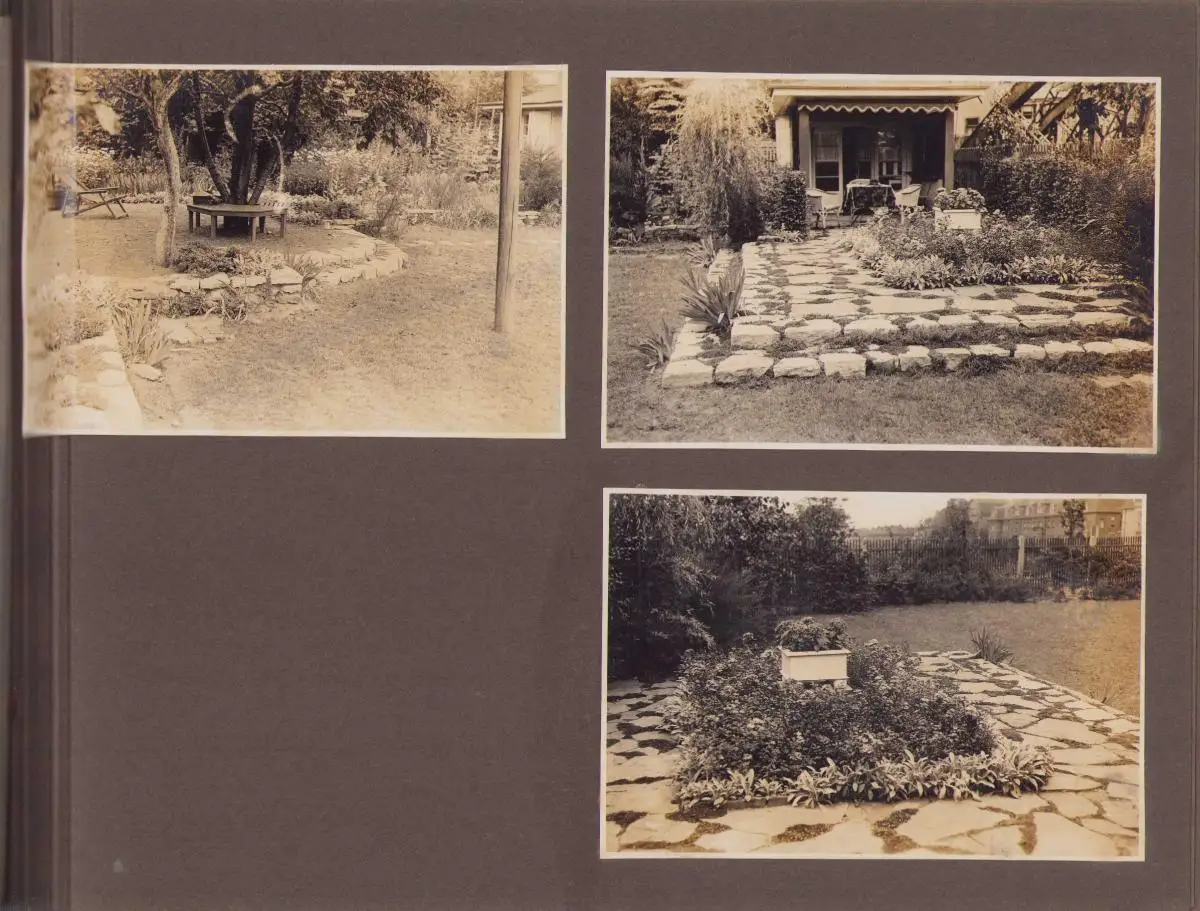 Fotoalbum 48 Fotografien, Ansicht Leipzig-Schleussig, Otto Neumann Landschaftsgärtnerei, Der Wohnliche Garten 9
