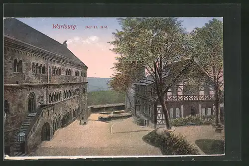 AK Eisenach, Wartburg, der II. Hof