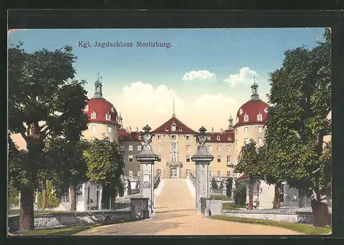 AK Kgl. Jagdschloss Moritzburg