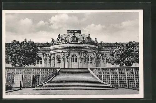 AK Potsdam, Schloss Sanssouci