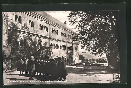 AK Eisenach, Die Kurrende singt im zweiten Wartburghof