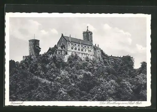 AK Eisenach, Die Wartburg gen Nord-West