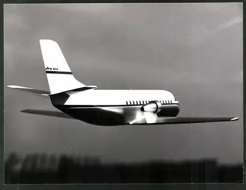 Fotografie Flugzeug-Modell VFW Fokker 614, Passagierflugzeug mit Düsenantrieb